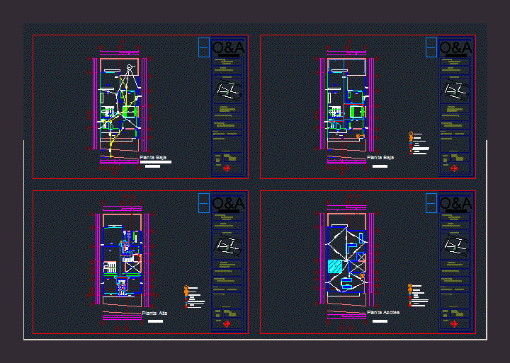 House 2D Plan for AutoCAD • Designs CAD