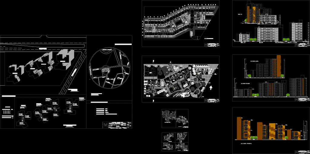 Family Group DWG Block for AutoCAD