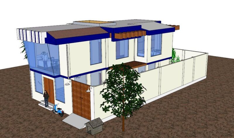 Family Home 3D SKP Model for SketchUp