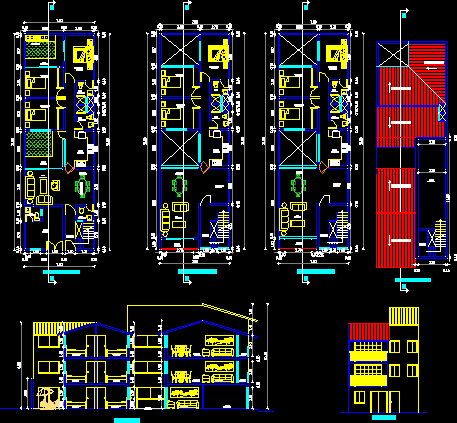 Family House DWG Block for AutoCAD • Designs CAD