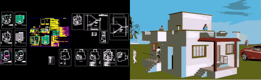 Farm Hose DWG Block for AutoCAD
