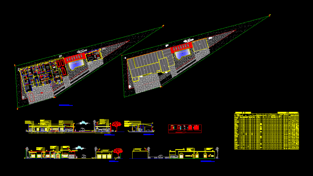 Farmhouse DWG Full Project for AutoCAD