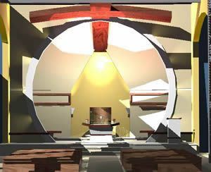 Fatima Church – Altar DWG Block for AutoCAD