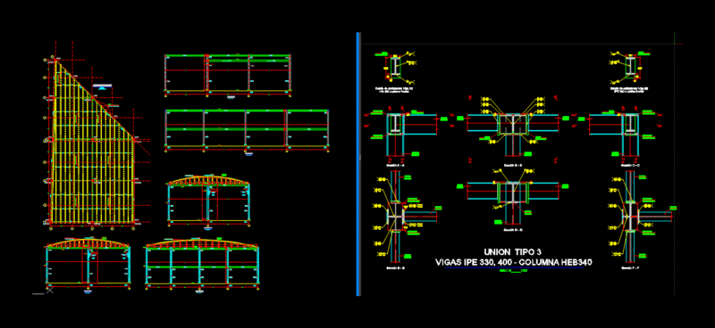 Fertilizer Plant Metal Structure DWG Block for AutoCAD