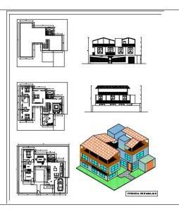 Field House DWG Section for AutoCAD