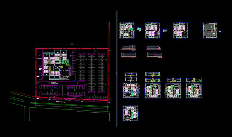 Film Project DWG Full Project for AutoCAD