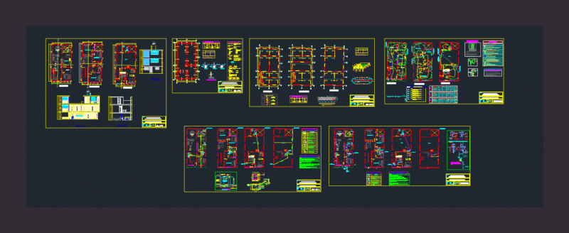 Final Part House DWG Block for AutoCAD