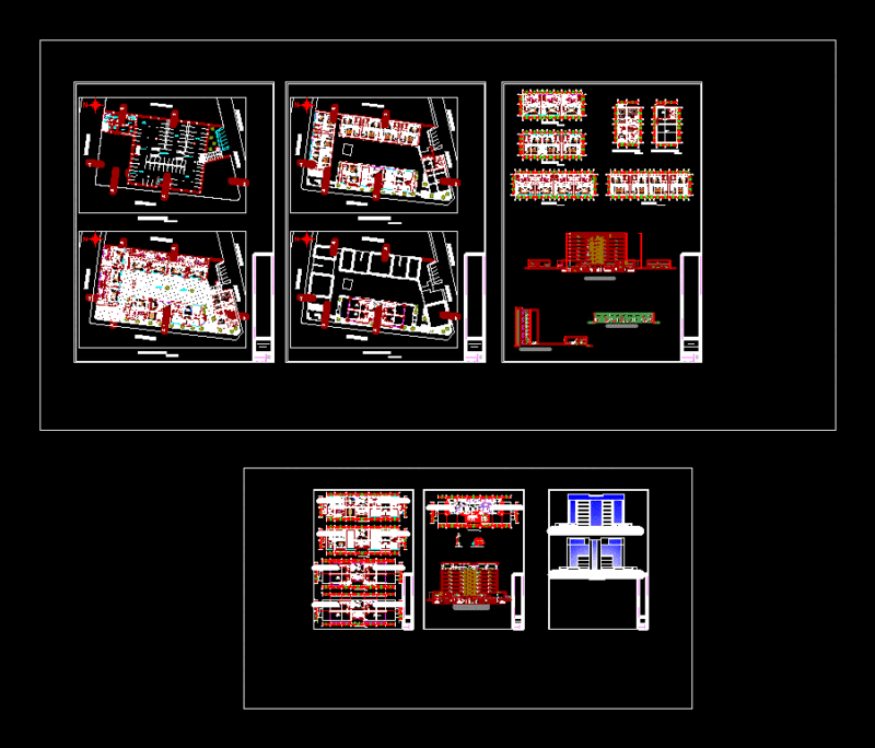 Financial Center DWG Detail for AutoCAD