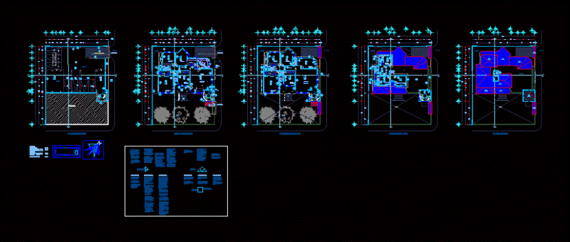 Finished House Room DWG Plan for AutoCAD