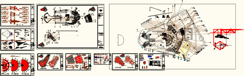 Fire Station DWG Block for AutoCAD