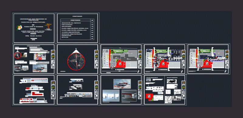 Fire Station DWG Block for AutoCAD