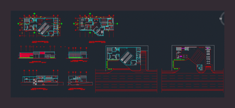 Firehouse DWG Block for AutoCAD