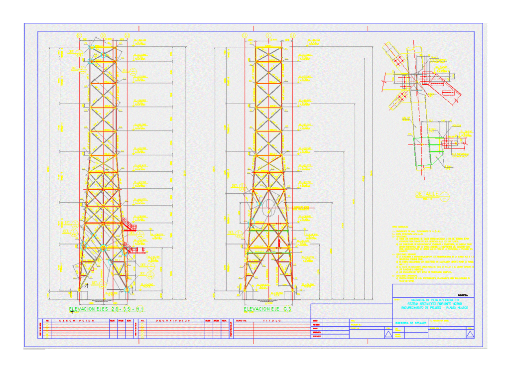 Fireplace Tower DWG Block for AutoCAD