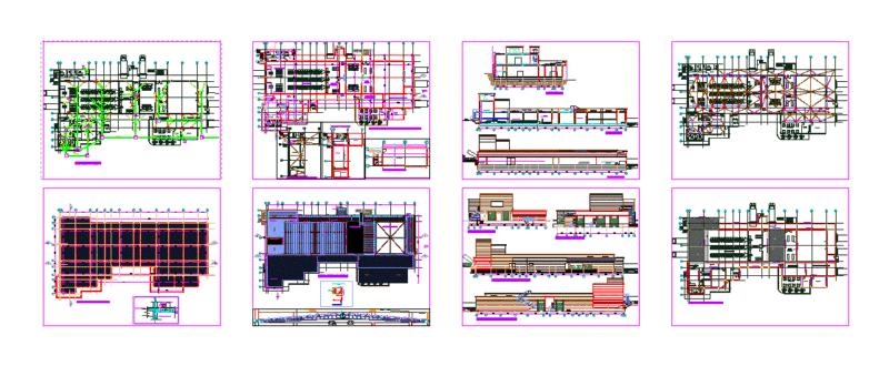 Fish Processing Plant DWG Detail for AutoCAD