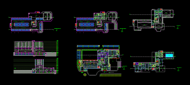 Five Star Hotel DWG Block for AutoCAD