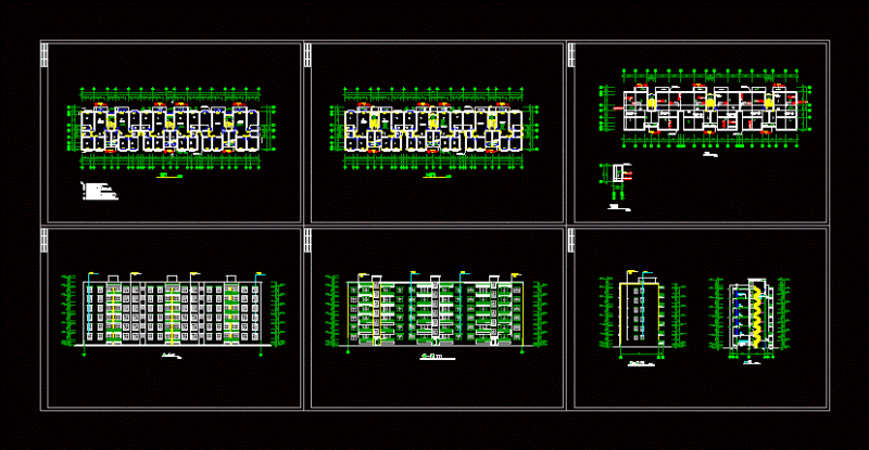 Flat DWG Block for AutoCAD