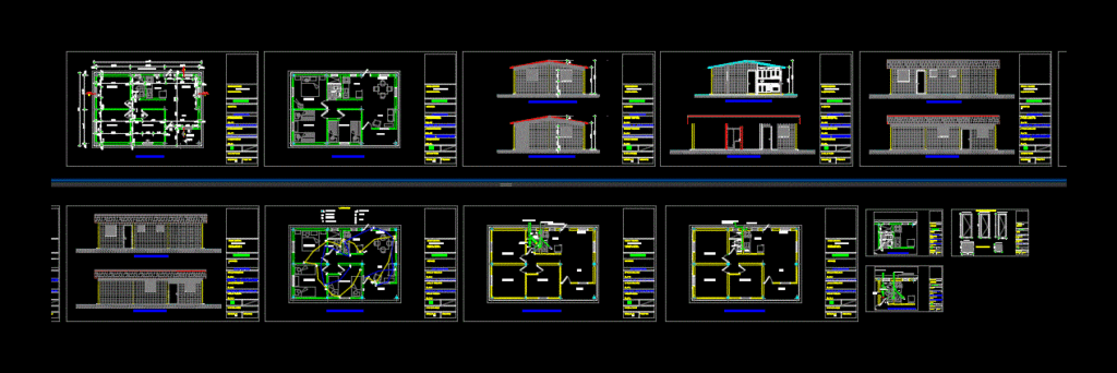 Floor Dwelling DWG Section for AutoCAD