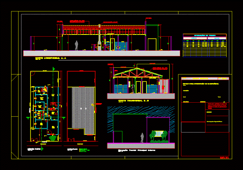 Floor Dwelling DWG Section for AutoCAD