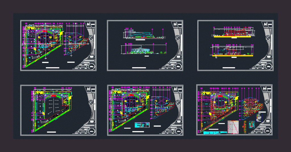 Ford Agency DWG Full Project for AutoCAD
