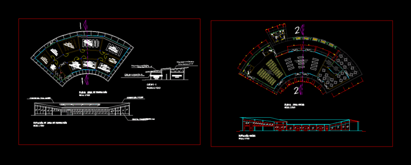 Fruticula Center DWG Block for AutoCAD