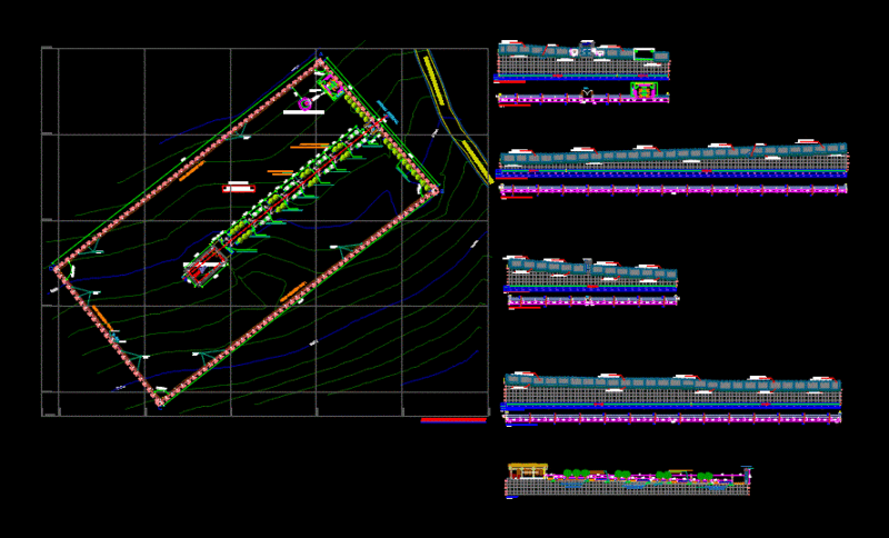 Full Cemetery DWG Full Project for AutoCAD