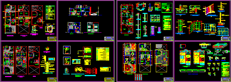 Full Houses Project DWG Full Project for AutoCAD • Designs CAD