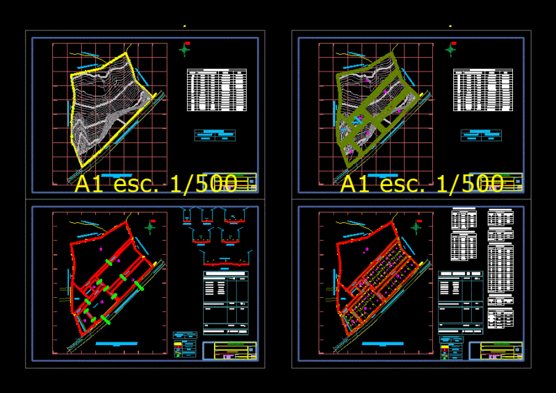 Full Lotizacion Project DWG Full Project for AutoCAD