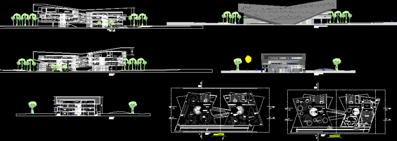 Gallery DWG Full Project for AutoCAD