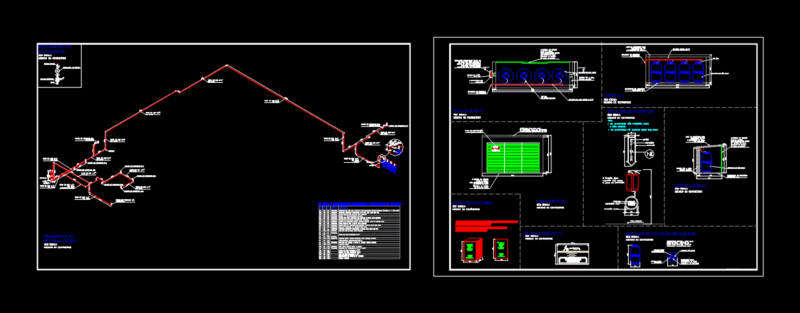Gas Central Station DWG Detail for AutoCAD