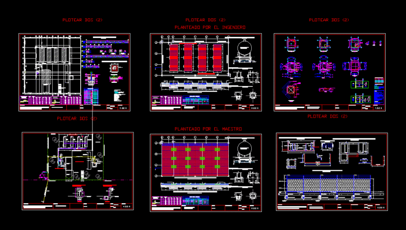 Gasoline Station Airport DWG Detail for AutoCAD
