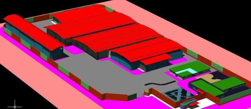Gathering Center DWG Block for AutoCAD