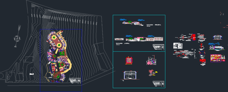Geriatric Center DWG Detail for AutoCAD