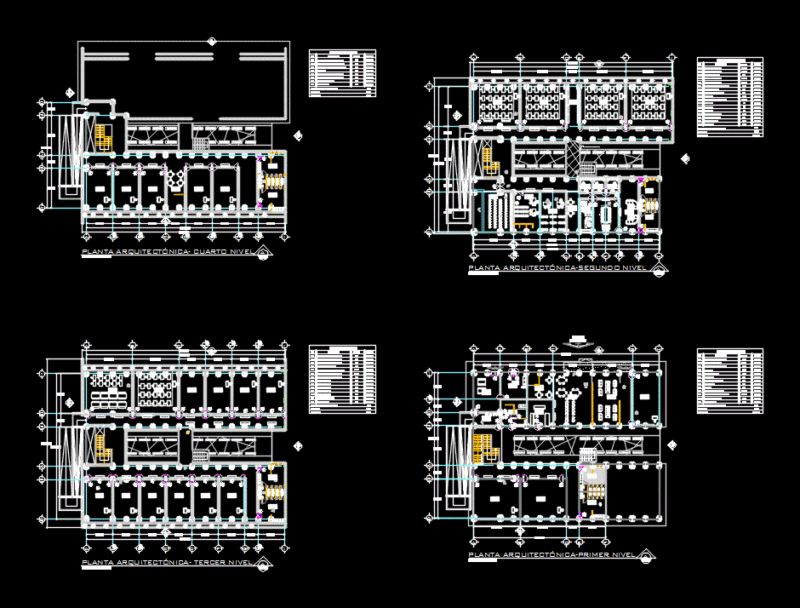 Gnosis Education Center DWG Block for AutoCAD