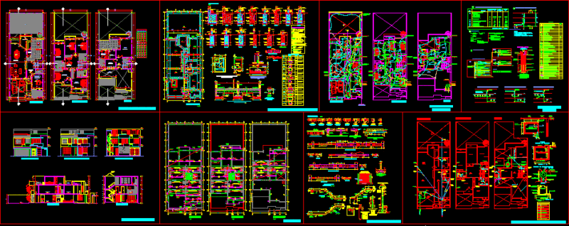 Golf Home DWG Plan for AutoCAD