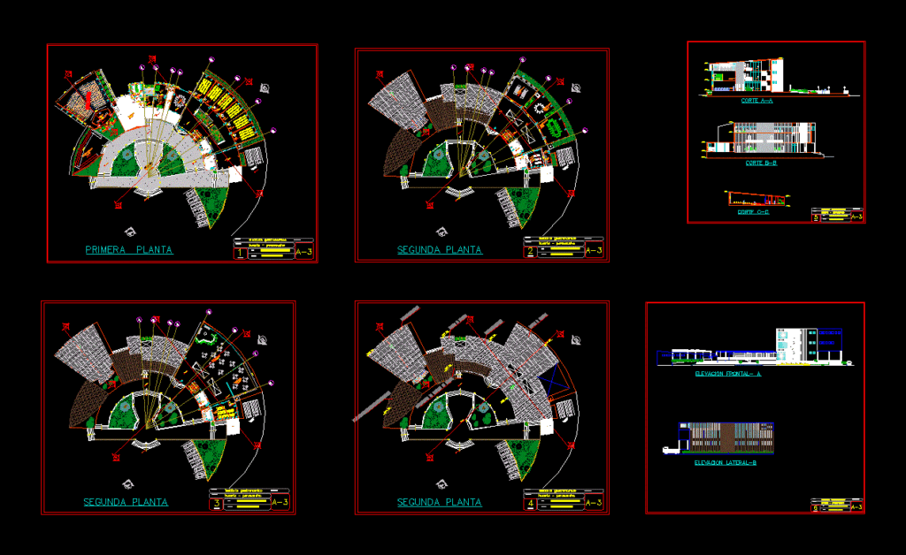 Gourmet Institute DWG Block for AutoCAD