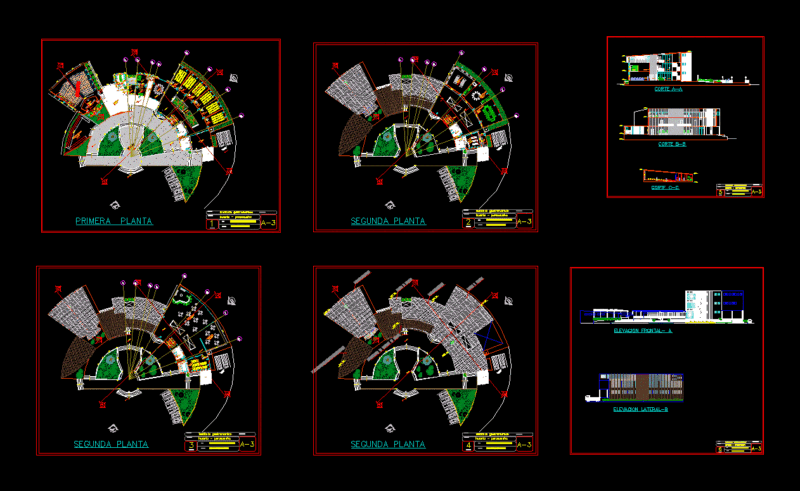 Gourmet Institute DWG Block for AutoCAD