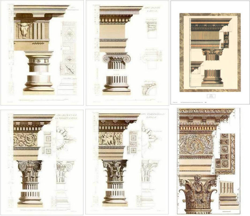 Greek Architecture 2D BMP Graphics Graphics