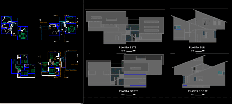 Greenhouse Home DWG Block for AutoCAD