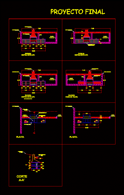 Grill Argentine Style DWG Full Project for AutoCAD