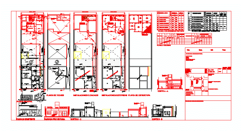 Ground Floor Accommodation DWG Plan for AutoCAD