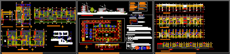 Grouping Housins DWG Section for AutoCAD