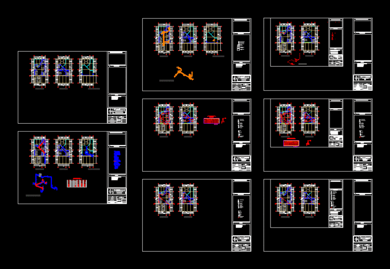 Guest House DWG Full Project for AutoCAD