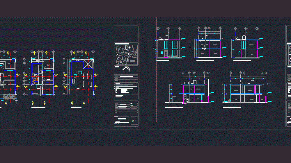 Guest House DWG Plan for AutoCAD  Designs CAD