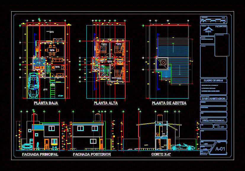 Guest House Guest House DWG Block for AutoCAD  Designs CAD