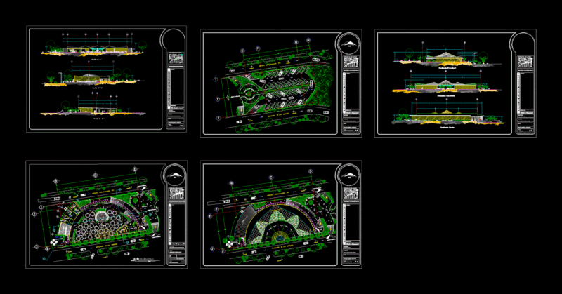 Hall Events DWG Full Project for AutoCAD
