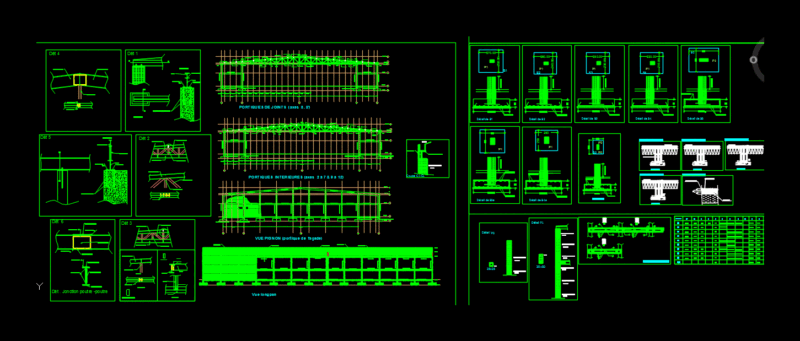 Hangar DWG Block for AutoCAD