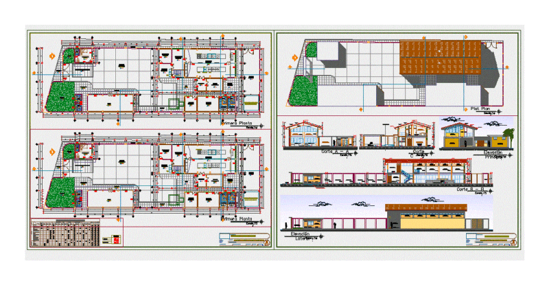 Hatchery DWG Block for AutoCAD