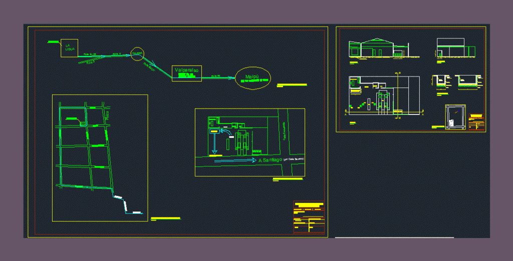 Hazardous Waste Storage DWG Block for AutoCAD