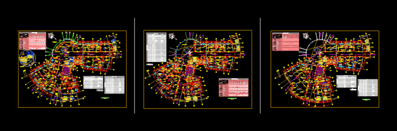 Headquarters DWG Block for AutoCAD