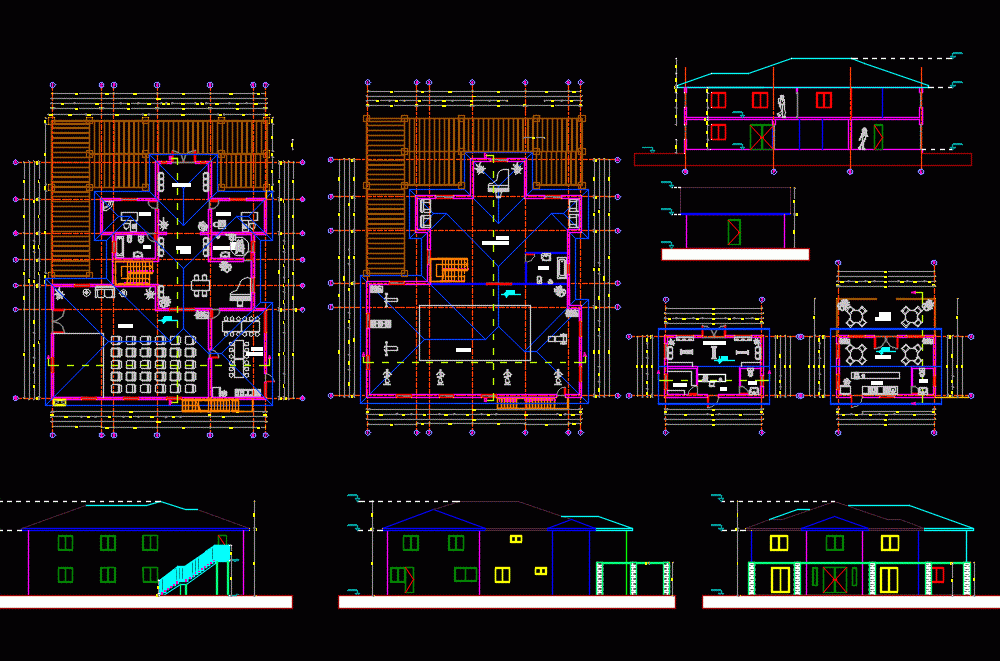Headquarters DWG Block for AutoCAD • Designs CAD